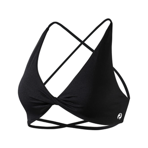 AUROLA Venus Women Sports Bras Backless Strappy Workout Bra, Low Support Removable Padded Gym Bras, Medium
