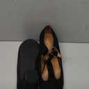 Womens T Strap Mary Jane Shoes Chunky Block Heel Ankle Strap Buckle Dress Pumps (8, Black Suede)