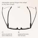 NOVIVON Reading Glasses for Women, Reading glasses men, Blue Light Blocking Readers, Computer eye glasses, Cheaters