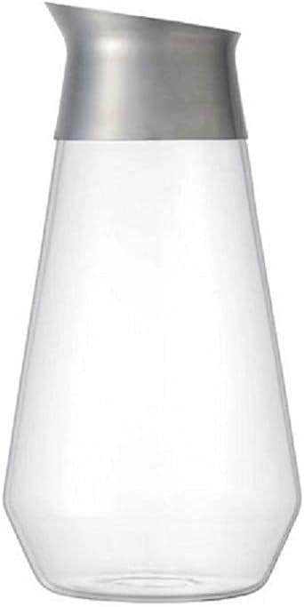 Kinto 29550 LUCE Water Carafe 25.4 fl oz (750 ml), Stainless Steel