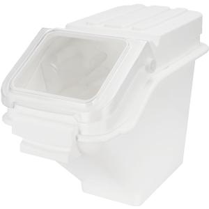 53LB Flour Storage Container With Scoop for Dry Food, Sugar, Baking Supplies,Rice.BPA Free Ingredient Storage BinPet Food Storage Container Dog Cat Birds Food Bin (53 LB)