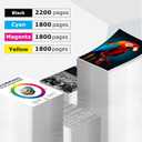 952XL Ink Cartridges Black Color Combo Pack Replacement for HP 952 XL for OfficeJet Pro 7740 952 952XL for 8700 8702 8210 8703 8710 8715 8720 8725 8730 8740 7720 8200 8216 8716 Printers KCMY 4-Pack