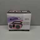 PROSCAN SRCD243 Portable CD Player with AM/FM Radio, Boombox (Pink)