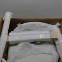 Modern Wooden Dining Chairs Set of 2 Upholstered Kitchen Chairs with Back and Wood Legs for Bedroom Living Reception Room Restaurant (Walnut+Light Khaki)