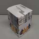 300ml Cool Mist Humidifier, 10-20H Runtime Ultra-Quiet 24dB Bedroom Humidifier with 7 Color Lights & 2 Mist Modes, Auto Shut-Off, Small Space Humidifiers for Baby Nursery Home Office (Brown)