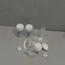 Full Breast Pump Parts with 19mm Oval Soft Rim Flanges and Wide-Mouth Base Connector for Spectra S2 S1 9 Plus SG, Medela, Lansinoh Pumps, Include Flange, Valve, Backflow Protector, Tubing and Bottle