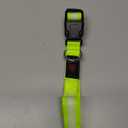 Illumifun LED Dog Collar, Light Up Dog Collar Rechargeable Glow in Dark Pet Collar Safety Dog Lights for Night Walking Camping (Green, Large)