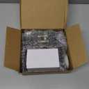 JO.KO Entry Door Lock Set, Square Door Lever for Bedroom, Passage Door Privacy Locking Interior/Exterior Entry Door Knob/Heavy Duty (1 Pack, Matte Black)