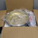 Diyel Dusk to Dawn Sensor Outdoor Barn Light Fixture, 12.3 Inch Dome Outdoor Wall Sconce Farmhouse Wall Mount Lights Exterior Light Fixture Black Finish Industrial Wall Lantern for Porch, 1Pack