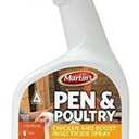 MARTIN'S Pen Poultry Insecticide Spray 32oz Quart, White Bottle