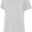 Mizuno Women's Mizuno Women's Softball Crew Neck Jersey (White, XXL)