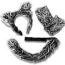 ARK Survivor Animal Costume for Cosplay Dress Up Halloween Plays Fun Cute Ears Tail Paws