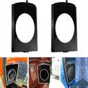 Speaker Brackets Behind Seat 6x9 fit for Chevy C10 1973-1987 Squarebody for 6x9 Speaker, Black