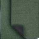 Bath Mat,Ultra Thin Bathroom Rugs,Rubber Bath Mats for Bathroom,No Slip Bath Rugs,Quick Dry,Machine Washable,Low Pile,Absorbent,Shower Outside,Sink,Home Decor Accessories.Green,1'5"x2'3"(2 Pack)