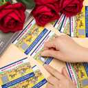 JULMELON 101 Pcs Kentucky Horse Derby Party Games Scratch Off Cards, Horse Racing Derby Scratch Off Tickets Derby Betting Cards Derby Party Fortune Games for Adults Derby Horse Race Party Supplies