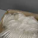 GNIEMCKIN 50pc 4" Sublimation Blank Ceramic Coasters, Glazed, Round with Cork Backing, DIY Crafts, Circular, White