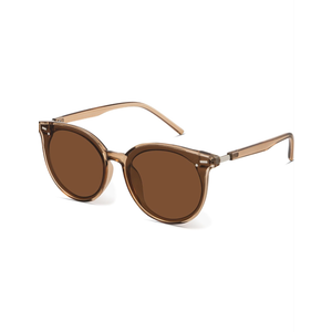 Livho Polarized Sunglasses, Retro & Oversized Shades for Women with Round Lenses