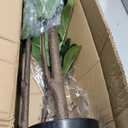 Pertivery Artificial Fiddle Leaf Fig Tree 6ft, Large Faux Plant Fake Ficus lyrata Silk Trees with Pot for Indoor Outdoor House Living Room Office Home Decor