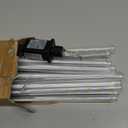 Minetom Meteor Shower Lights Outdoor, 16 Inch 24 Tubes 864 LED Icicle Lights for Outside, Connectable Falling Rain Light, Waterproof Christmas Light Outdoor for Tree Holiday Decoration, White