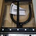 Aerator Lawn Tool - 2-in-1 Reinforced Heavy Duty Manual Lawn Aerator with 15 Spikes, Automatic Dirt and Leaf Clean Design, Adjustable T-Handle (Black)