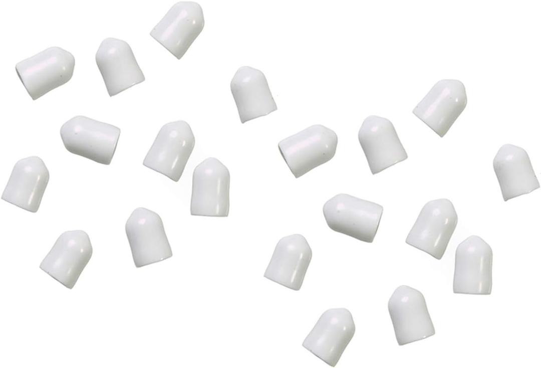 ClosetMaid 21204 Large Plastic End Caps for Wire Shelving, 1000-Pack, White