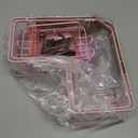 YASONIC Shower Caddy Corner, 3-Pack Adhesive Rustproof Stainless Steel Shower Shelves with Soap Holder, No Drilling Shower Organizer Corner for Dorm, Renters Bathroom, Pink