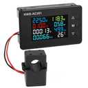 DROK AC Multimeter, 50-300V 0-100A with Open Transformer 110V 220V Voltage Current Power Electric Energy Monitor, Ampmeter Voltmeter LCD Screen for Home-use