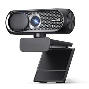Shcngqio 1080P HD Webcam with Microphone, Noise Cancellation, Privacy Cover, Wide-Angle Lens, Auto Light Correction, Plug & Play USB Webcam for Laptop, Desktop, PC, Mac, Zoom, Skype, Streaming (2)
