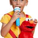 Singing Machine Karaoke Plush Sesame Street Toys ( Elmo Plush Toy) - Adjustable Carrying Straps - Sing-Along Built-in Real Working Microphone & Speaker with Record & Playback Function