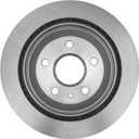 ACDelco Silver 18A2694A (19298545) Non-Coated Rear Disc Brake Rotor