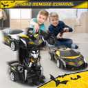 BLUEJAY Transform Rc Cars for Boys 4-7 8-12, 2.4Ghz Remote Control Car 1:18 Scale Transforming Robot, One-Button Deformation 360 Rotation Car Toy Gifts for Boys 3-5