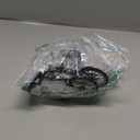 2Pcs Black 1/18 Diecast Bike Action Figure, Mini Finger Mountain Bike Bicycle Art Crafts Desktop Decor Finger Bikes