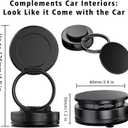 Phone Holders for Your Car,Upgraded Cell Phones Mount for Magsafe, 360 Rotation Dashboard Windshield Holder Magnet for iPhone,Portable Washable N52 Strong Suction Cup Magnetic Phone Stand