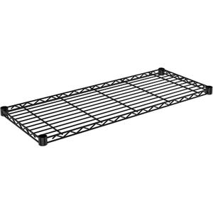 Folews Metal Shelf 14x36 Inch Wire Shelving Single Shelf with Clips Suitable for 3/4" Pole Only