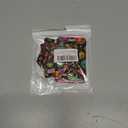 ID Badge Holder with Retractable and Detachable Lanyard, Cute Badge Reel Breakaway Lanyard with Carabiner Clip for Women, Teachers, Nurses, Perfect Work and Office(Colourful Haloween Pumpkins)