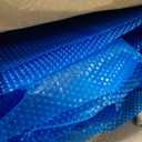 VEVOR Solar Pool Cover, 32 x 16 ft Rectangle Solar Cover 12 mil for Pools, Inground Above Ground Swimming Pool Solar Blanket with Bubble, Heat Retaining Solar Covers Blue