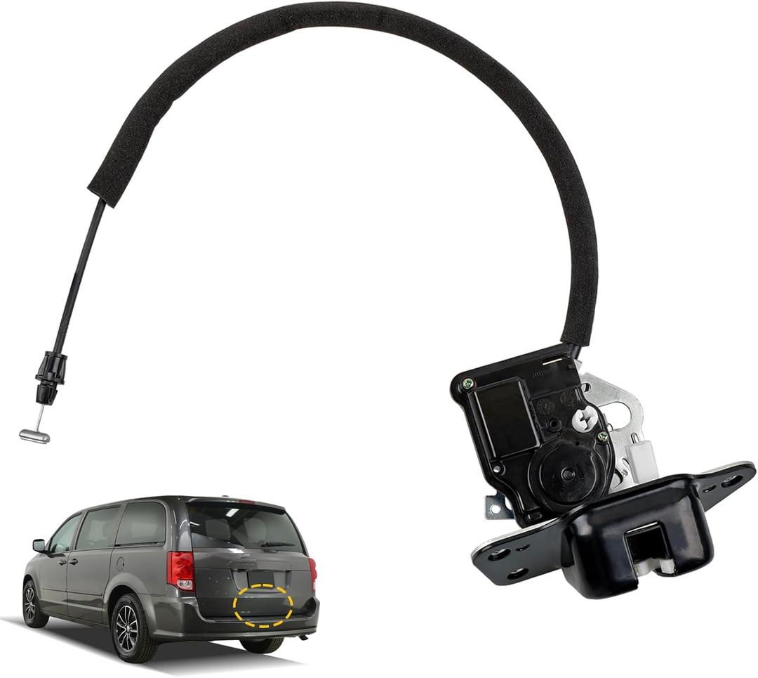 Rear Tailgate Lock Actuator Compatible with Dodge Town & Country, Grand Caravan, Journey, Commander, Ram C/V Trunk Liftgate Latch Actuator Replaces#4589243AA 4589243AG