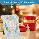 My First Year Baby Photo Frame - 12 Monthly Slots in Blue