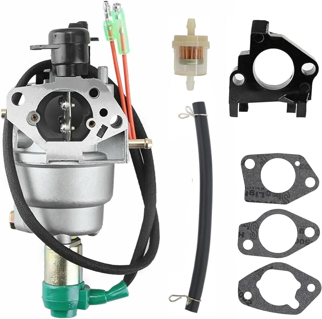 Carburetor Carb for Wen Power Pro, UST GG5500 GG7500N JF182 Generator  Fits 5500 7500 Watt Generators  Compatible with 56551, 56680, 56682, 5500, 6800, 7000E, 9000E R390, 389CC, 390CC 13HP Engines