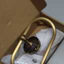 2 Pieces Set Antique Brass Toilet Paper Holder Retro Brass Hand Towel Ring Tissue Roll Paper Hanger Bathroom Hardware Wall Mounted Vintage Bathroom Accessories(Rectangle)