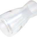 Zerodeko Vase Transparent Flower Container Simple Style Flower Container Glass