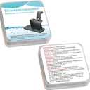 3 x FireAnt Silicone Salt Pads Refills Compatible with Navage Nasal Care, Reusable Saline Pods Replacement Accessories, Easy Operation (12 Pack - White 6 + Blue 6)