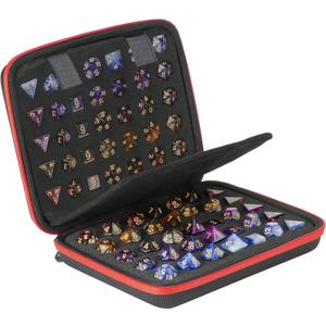 Bavel DND Dice Case with Detachable Dice Sponge and Tray, D6 D20 Set Case for Dungeons and Dragons RPG, MTG, Table Games