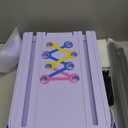 Pilates Board - 7 in 1 Pilates Reformer Set, Multifunctional Abdominal Pilates Board for Home Workout Equipment, Portable Foldable Pilates Exercise MachineDouble Elastic Band Pilates Reformer Board