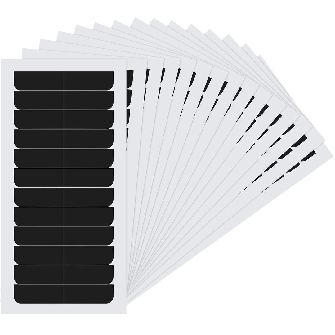 Blulu 360 Pcs Black Hair Extension Tape Tabs Bulk Double Sided Strong Adhesive Hair Tape in Extension Replacement Wig Strip Waterproof Beauty Tool for Lace Wigs Toupee Hairpiece Supplies