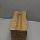 2 Pack Cable Management Box  Child and Pet-Proof Cord Organizer with Bamboo-Style Design, Large Capacity Cable Cover for Hiding TV Wires, Computer Cables, Power Strips,and USB Hubs, White