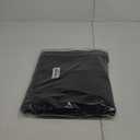 EMMIOL Baggy Jeans Men Wide Leg Oversized, Striped Denim Pants Y2K Skater Loose Fit Straight Leg Streetwear (X-Large, Black)