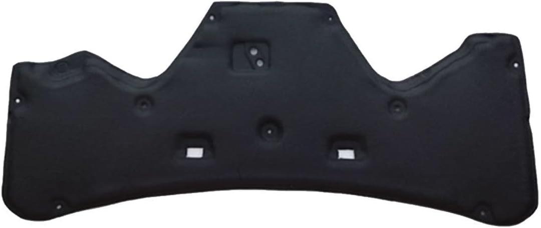 Front Engine Hood Insulation Pad for Nissan Rogue 2008-2013 Heat Sound Insulation Cotton Mat-Black