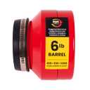 6lb Rock Tumbler Barrel, Replacement Barrel for Rock Tumbler Machine, Leak Resistant Stone Polishing Barrel with Rubber Cap, Durable Plastic Barrel for Rock Polishing