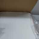 4 Ft Plastic Folding Table,Heavy Duty Portable Table for Indoor & Outdoor,350lbs Weight Capacity,Premium Solutions for Camping,Picnic,BBQ and Party (4 ft (1-Pack) - White)